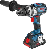 مثقاب لاسلكي Bosch GSB 18V-110 C بمقبض جانبي.