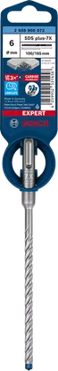 مثقاب Bosch SDS plus-7X مقاس 6×100×165 مم.