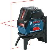 أداة تسوية الليزر Bosch GCL 2-50 combi على الحامل.