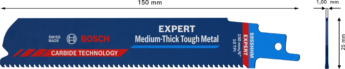 EXPERT Medium-Thick Tough Metal S955HHM