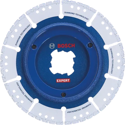 عجلة قطع الأنابيب الماسية Bosch EXPERT X-LOCK مقاس 125 مم.