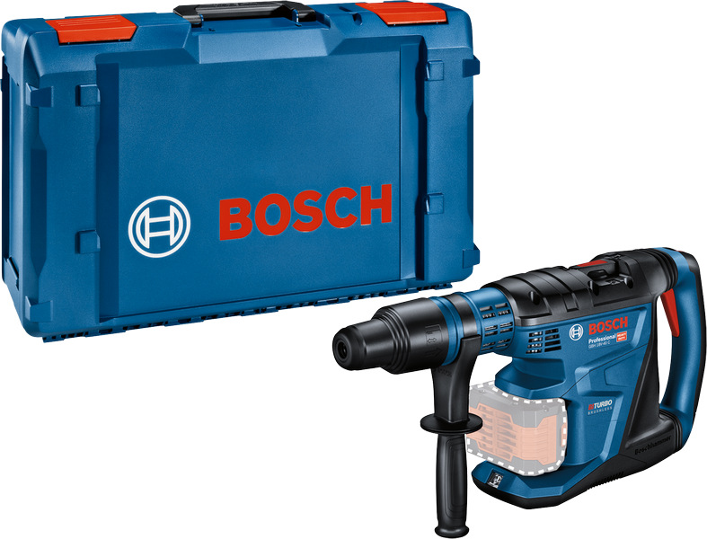 مطرقة دوارة Bosch GBH 18V-40 C مع حقيبة حمل.