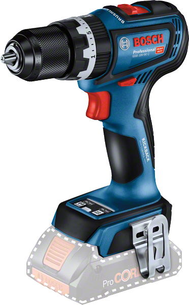 مثقاب لاسلكي Bosch GSB 18V-90 C مع بطارية ProCORE18V.