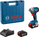 مفتاح ربط لاسلكي Bosch GDS 18V-350 مع حقيبة.