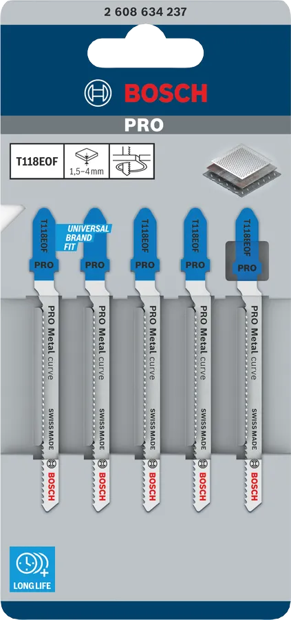 PRO Metal curve T118EOF