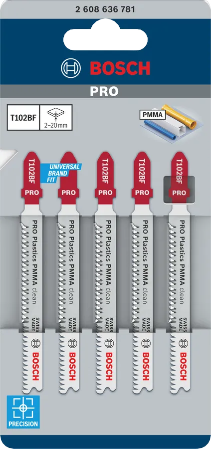PRO Plastics PMMA clean T102BF