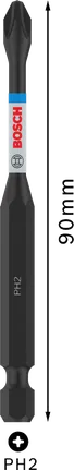 مثقاب Bosch برو فيليبس PH2 90 مم.