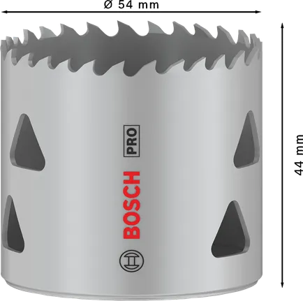 منشار ثقب متعدد المواد Bosch PRO بقطر 54 مم.
