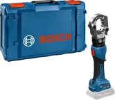 أداة الضغط اللاسلكية من Bosch مع حقيبة حمل.