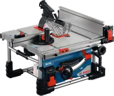 منشار طاولة Bosch GTS 18V-70 مع سياج قابل للتعديل.