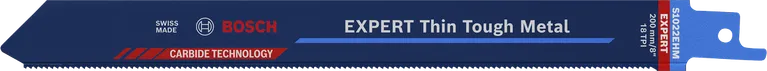 شفرة المنشار الترددي Bosch EXPERT Thin Tough Metal S 1022 EHM.