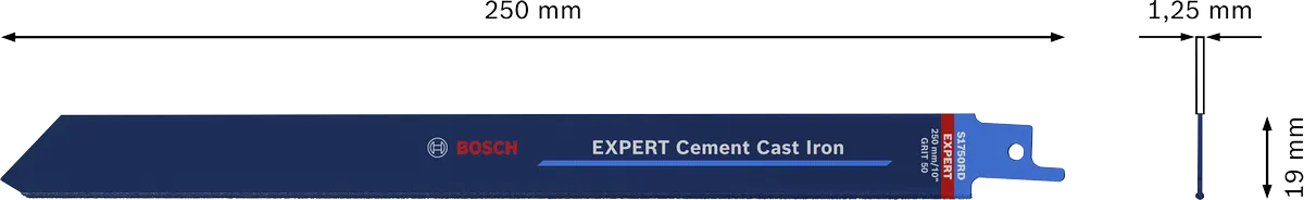 EXPERT Cement Cast Iron S1750RD