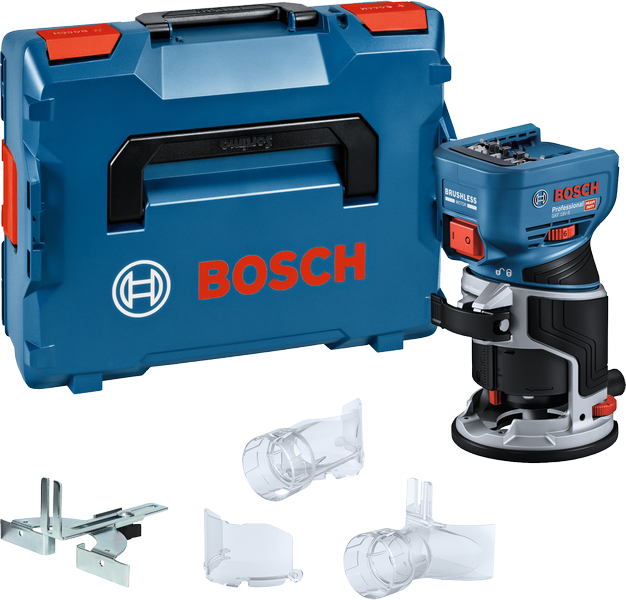 مجموعة جهاز التوجيه اللاسلكي Bosch GKF 18V-8 مع الحقيبة.
