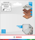قرص قطع الماس التوربيني متعدد المواد من Bosch 125 مم للاستخدام العالمي.