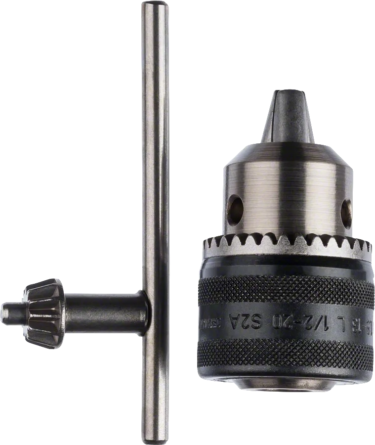 Bosch keyed chuck 13 mm with replacement key.