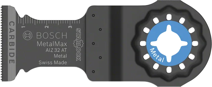 Bosch MetalMax AIZ 32 AT carbide oscillating blade for metal.
