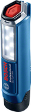 Bosch GLI 12V-300 LED work light, compact cordless design.