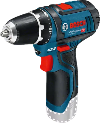 Bosch Professional Perceuse-visseuse sans fil GSR 12V-15 + L-Boxx Clic&go  en solitaire 