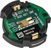 Bosch GCY 42 Bluetooth module for tool connectivity.