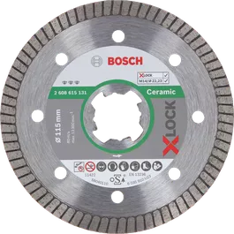 X-LOCK Best for Ceramic Extra Clean Turbo Diamond Cutting Disc