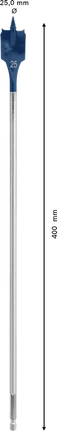 Bosch EXPERT Self Cut Speed Spade Drill Bit 25 x 400 mm.