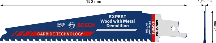 EXPERT Wood with Metal Demolition S967XHM