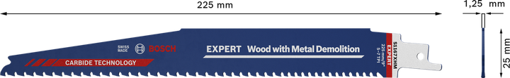 EXPERT Wood with Metal Demolition S1167XHM