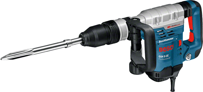 stand Adept Mentor GSH 5 CE Demolition Hammer with SDS max | Bosch Professional