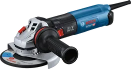 Bosch GWS 17-150 S angle grinder with side handle.
