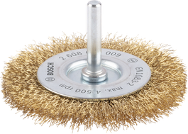 Bosch PRO Multi Material clean Wire Wheel 75 mm straight shank.