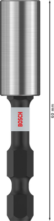 Bosch PRO Standard Bit Holder Impact 60 mm hex shank.