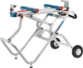 Bosch GTA 2500 W saw stand with extendable work bench.