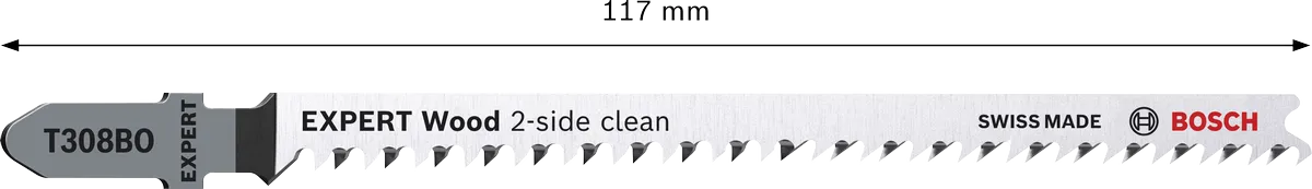 EXPERT Wood 2-side clean T308BO