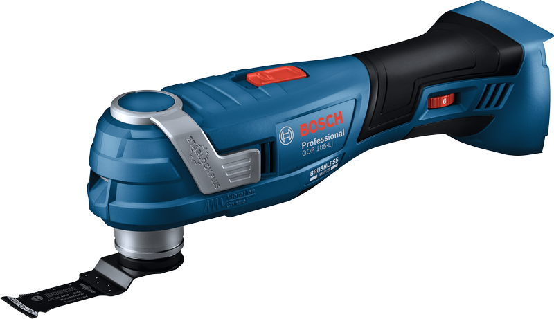 Bosch GOP 185-LI cordless multi-tool with brushless motor.