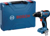 Bosch GSR 18V-65 cordless drill with carrying case.