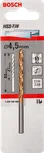 Broca para metal Bosch HSS-TiN de 4,5 mm DIN 338.