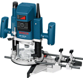Fresadora Bosch GOF 1300 CE con velocidad regulable.