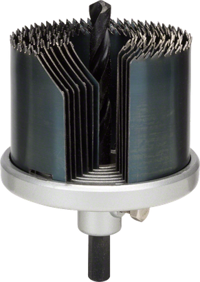 Juego de 7 brocas perforadoras Bosch de 25-67 mm para madera.