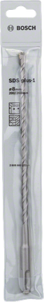 Broca para taladro percutor Bosch SDS plus-1 de 8 mm.