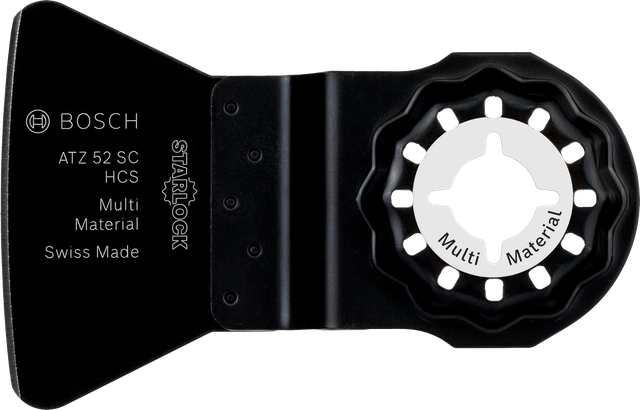 Cuchilla raspadora multimaterial Bosch Starlock ATZ 52 SC.