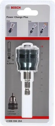Mandril Bosch PC Plus 3/8″ 8,7 mm.