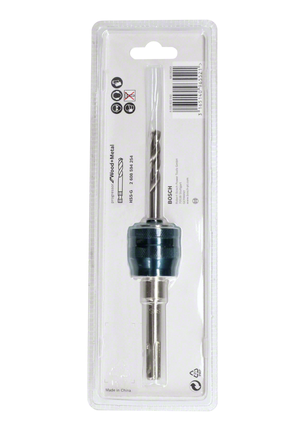 Adaptador Bosch PC Plus SDS plus con broca HSS-G de 7,15 x 85 mm.