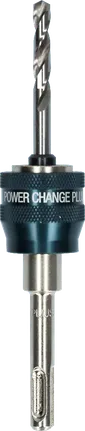 Adaptador Bosch PC Plus SDS plus con broca HSS-G.