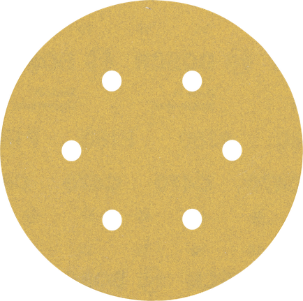 Disco de lija Bosch EXPERT C470 de 150 mm con 6 agujeros.