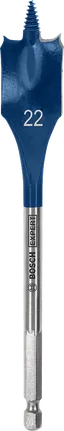 Broca de pala autocortante Bosch EXPERT de 22 mm.