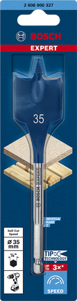 Broca plana Bosch EXPERT Self Cut Speed ​​de 35 mm.
