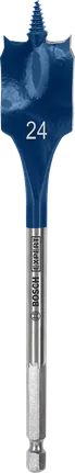 Broca de pala autocortante Bosch EXPERT de 24 mm.