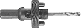 Adaptador universal Bosch Pro para brocas de sierra de corona.