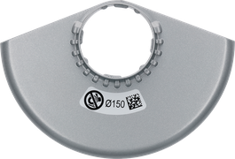 Protector Bosch sin tapa para discos de 150 mm.