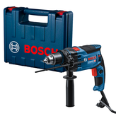 Taladro con cable Bosch GSB 16 RE con estuche de transporte.